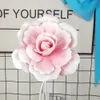 Giant PE Rose Flower Home Accessories Stage Wedding Backdrop Decoration Road Lead Mall Window Layout Fake Flowers