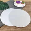 white disposable plates