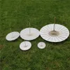 Bridal Wedding Parasols White Paper Umbrellas Chinese Mini Craft Umbrella Diameter DH9383