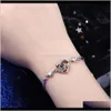 Charm Jewelry100 Sprachen Armband Herz Anhänger Hochzeit Romantisch Ich liebe dich Projektion Armbänder Für Frauen Damen Mädchen Freund Geschenke Drop d