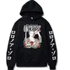 One Piece Anime Hoodie Мода Пуловер Топы с длинным рукавом Повседневная Печать Uniex Y0809