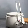 Kaşıklar 2 adet Çorba Kepçe Oluklu Kaşık Pot Asılı Kevgir Mutfak Aracı