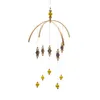 Bed Bell Wood Bead Mobiles Soggiorno per bambini Decorare Accessori Negozio Puntelli fotografici Wind Chime More Design 15 5zl Y2