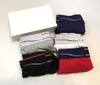 Men Boxers Underpants Cotton Underpant luxury Classic Rainbow Underwears Comfortable Breathable High quality with box