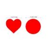 500 adet Çıkartmalar Boş Kalp Şeklinde Teşekkürler Hediye Sticker Sınıflandırma Etiketi Pişirme Ambalaj Mühür Kırtasiye Wrap