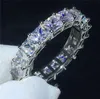 2021 fascino di personalità retrò anello zircone moda donna cuore di pesca diamante matrimonio argento anello di diamanti regalo del partito vari stili di alta qualità