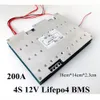 GTK 4S 200A Lifepo4 BMS batterij bescherming boord pcb voor 12v 14.6V lifepo4 accu zonnestelsel accu