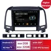 2GB RAM 2DIN Android Car DVD Radio Multimedia Player GPS Head Unit para 2005 2006 2007-2012 Hyundai Santa Fé