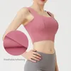 Yoga Outfit 2022 Summer Sports Bra Beauty Back Cross Antiurto Stile di raccolta Fitness in Europa America per le donne