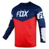 Motocross Racing Jersey 180 Uzun Kollu MTB ATV UTV Bisiklet Bisiklet Motosiklet Mavi Kıyafetler Mens9777238