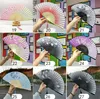 Bamboo folding-fan Female Ancient styles fan Chinese style folding fans Student gifts T9I001350