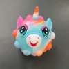 Fidget Toys Décompression Sensorielle Licorne Silicone Soulagement De L'Anxiété Balle Anti-Stress Élasticité Pousser Bulle Anti Surprise Éducative En Gros En Stock