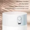 USB-luftfuktare med färgstark LED-nattljus 260ml Ultraljuds kallt dimma Maker Fogger Aromaterapi diffusor Humidificador