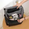 Diaper Bags PU Leather Bag Backpack Large Capacity Baby Waterproof Maternity For Stroller With Pad