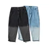 IEFB /men's wear spring casual denim Trousers high Streetwear Personality Handsome Gradual Change Jeans vintage 9Y788 210524