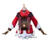 Genshin Impact Cosplay Klee Dress Zaino Costume Cosplay Uniform Game Suit Halloween Party Outfit Women Y0903