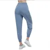 Yoga Outfit Lu с брюками Ftness Женская высокая талия без поясных брюк