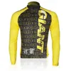 Pro Team Giant Cykling Långärmad Jersey Mens MTB Bike Shirt Höst Andas Snabbtorkning Toppar Väg Cykel Kläder Utomhus Sportkläder Y21042207