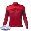 Team Mavic MENS MENNERE invernale in piloermico in bicicletta per ciclismo camicie da corsa a maniche lunghe MTB Bicycle Tops Bike Uniform Outdoor Sportswea S21266Z