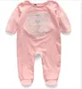 Bebek Erkek Kız Atlatıcılar Uzun Kollu Bebek Giyim Tulum Mektubu Desen Baskı Toddler Onesies Kıyafet Kıyafetleri Çocuklar3189515