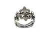 Groothandel hoge kwaliteit rvs kruisband ringen mannen vrouwen punk hip hop vinger ring sieraden bruiloft giften