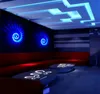 Le mur LED de trou en spirale de RVB allume les lampes de plafond encastrées rondes multi couleurs décoration applique lumière pour KTV Bar Party éclairage d'hôtel