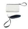 Sublimação Branco Branco Saco De Cosméticos Impermeáveis ​​Senhora Bolsa Neoprene Strap Bolsa de Viagem Sacos de Composição Sacos de Maquiagem Lápis Capa Carteira Moeda Bolsa Para As Mulheres Meninas DIY