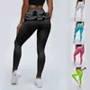 Ioga calças fitness esportes leggings babados leggings esportes feminino corrida calças de cintura alta yoga apertado calças esportivas mais 2xl h1221