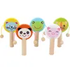 Drewniane zabawki dla dzieci Rattles Baby Chiński tradycyjny musical