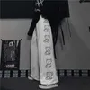 Houzhou Koreański Styl Szerokie Spodnie Nogi Kreskówki Drukuj Harajuku Spodnie Kobiety Streetwear Jesień Moda Casual Spodnie dresowe Kobiet 210915