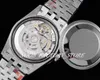 36 mm mittelgroße Uhr mit schwarzem Diamant, Kal. 3235, automatische GMF-Werksuhren für Herren, 904L-Stahl, 126200, 126201, superleuchtende, wasserdichte Saphir-Armbanduhren