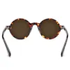 Johnny Depp Polarized Sun Uomo Donna Band Occhiali da sole rotondi vintage Montatura per occhiali in acetato ZOLMAN283K