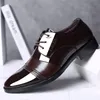 Vestido sapatos homens primavera verão couro formal negócio escritório casual luxo masculino respirável oxfords rtg67