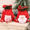 20 * 30 cm Sacchi di Natale piccoli per regali e regali Decorazioni per l'albero di Natale Ornamenti per decorazioni per interni CO542