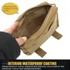 Outdoor Bags Mini Nylon Tactical Military Modular Molle Pouch Waist Bag Camo Multifunction Casual Pack Utility Tools Mobile Phone Case