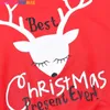 Family Matching Mom Kid Men Women Baby Kids Christmas Sweater Sweatshirt Pullover Tops Jumper Blouse Deer Xmas Boy Girl Clothes 210713