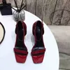 Sandals women's slippers high heels leather Paris summer beach shoes