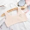 Girl Bra Tend Subswear for Kids Girls Bras Baby Young Hipster Training Lingerie Vest Cotton Enfants 816 ans Été 1037 Y22667202