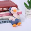 15 cm Duck sleutelhanger knuffel Leuke gevulde dieren pop sleutelring tas hanger hoge kwaliteit geschenken hangers