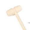 Mini Trä Hammer Balls Pounder Replacement Wood Mallets Smycken DIY Crafts RRD13138