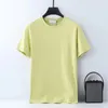 8色デザイナーTシャツスモールパッチメンズTシャツ夏ファッションブランドクラシック半袖TEE M-3XL 24113
