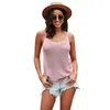CropTop Women Cropped Halter Sexy White Summer Womens Clothes Pink Korean Fashion Clothing Satin Top Striped Camis pink 210428