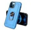 Antiurto con staffa ad anello magnetico Custodie per telefoni 2 in 1 TPU PC per LG K51 K31 STYLO 6 Cover B