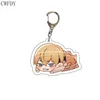 여자 남자 Keychain 도쿄 개정자 애니메이션 히나타 앳 스시 chibi kawaii 가방 열쇠 고리 코스프레 액세서리 선물