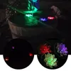 Outdoor Solar Power Energy Lotus Light Led Floating Flower Vattentät Lampa Nattljus för Pool Pond Garden Decoration