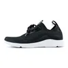 scarpe da corsa da uomo Scarpe da ginnastica traspiranti Nero Maglia bianca Tomaia in tessuto moda uomo sneakers leggere sport all'aria aperta taglia 40-46 di alta qualità