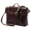 vintage leather satchel briefcase