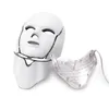 7 Kleur LED Licht Therapie Gezicht Schoonheid Machine Facial Neck Mask met Microcurrent voor Huid Whitening Apparaatverjonging