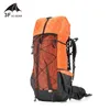 3F UL GEAR Ultralight Backpack Backpack Backwing Camping Pack Pack Travel تسلق الجبال على ظهر الجبال على ظهر حقيبة الظهر 45L Q0721