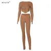 Y2k Tracksuit Women Two Piece Set Female Sportswear Office Suit Sexy Club Outfits Fashion Home Clothes S0B3748W 210712